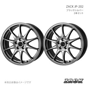 ZACK JP-202 CX-80 LK3P �A���~�z�C�[��2�{�Z�b�g�y18×8.0J 5-114.3 +43 �z