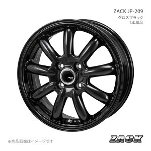 ZACK JP-209 �f���J�~�j B34A/35A/37A/38A ����/�����^�C���T�C�Y�F4WD 165/60-15 �A���~�z�C�[��1�{�y15×4.5J 4-100 +45�z