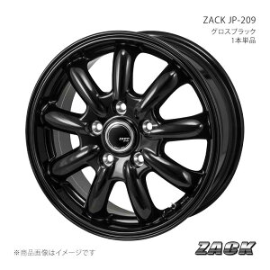 ZACK JP-209 �V�r�b�N FC �A���~�z�C�[��1�{�y16×6.5J 5-114.3 +48�z