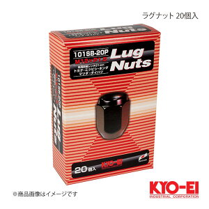 KYO-EI �L���[�G�C ���O�i�b�g �u���b�N 20�� M12×P1.5 21HEX �e�[�p�[��60° 31mm �܃i�b�g 101SB-20P