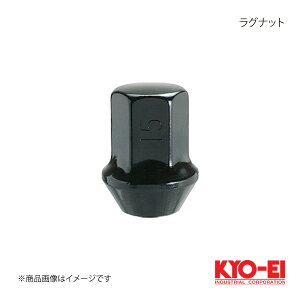 KYO-EI �L���[�G�C ���O�i�b�g �u���b�N 1�� M12×P1.5 17HEX �e�[�p�[��60° 31mm �܃i�b�g F101B-17