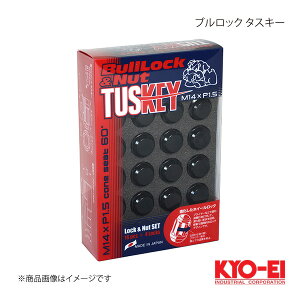 KYO-EI �L���[�G�C �u�����b�N �^�X�L�[ �u���b�N �i�b�g16��/���b�N4�� M14×P1.5 21/22���p �S��35mm �܃i�b�g T0600B