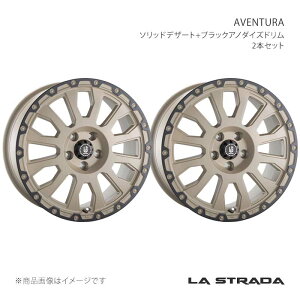 LA STRADA AVENTURA �A�x���`���� �A���~�z�C�[�� 2�{�Z�b�g�y16×7.0J 5-114.3 +42 �\���b�h�f�U�[�g+�u���b�N�A�m�_�C�Y�h�����zLA670K42SDAR×2