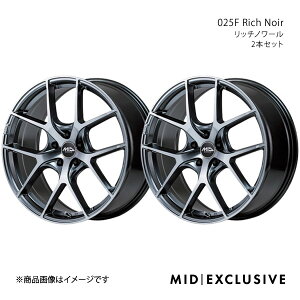 MID EXCLUSIVE/025F Rich Noir tFAfBZ RZ34 A~zC[2{Zbgy20×8.5J 5-114.3 INSET38 b`m[z