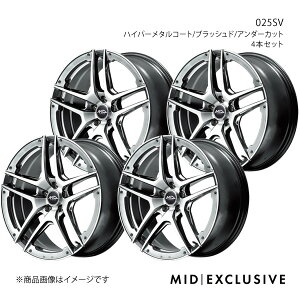 MID EXCLUSIVE/025SV CX-5 KEn A~zC[4{Zbgy18×7.0J 5-114.3 INSET48 nCp[^R[g/ubVh/A_[Jbgz
