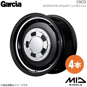 Garcia/CISCO Xy[VA/Xy[VAJX^/Xy[VAMA MK53S A~zC[ 4{Zbg y14×4.5J 4-100 INSET45 S.BK@[C|bVz