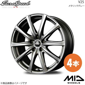 EuroSpeed/V25 Xy[VA/Xy[VAJX^/Xy[VAMA MK32/42 A~zC[ 4{Zbg y13×4.0B 4-100 INSET43 ^bNO[z
