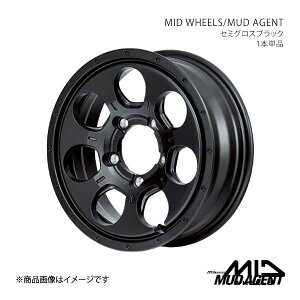 MID WHEELS/MUD AGENT Wj[ JB64W A~zC[1{y16×5.5J 5-139.7 INSET22 SBKzL19A6555D322030N
