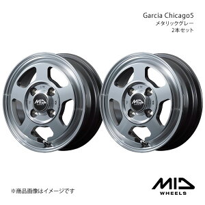 MID WHEELS/Garcia Chicago5 EFCN LA700S/LA710S A~zC[2{Zbgy15×4.5J 4-100 INSET45 ^bNO[z