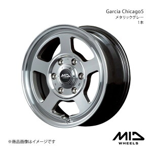 MID WHEELS/Garcia Chicago5 nCG[X/WAXG[X 200n A~zC[1{y16×6.5J 6-139.7 INSET38 ^bNO[z