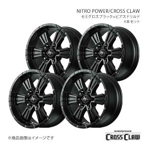 NITRO POWER/CROSS CLAW nCG[X 200n A~zC[4{Zbgy16×6.5J 6-139.7 INSET38 SBKz69326656D3380300×4