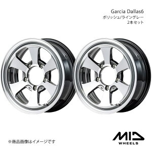 MID WHEELS/Garcia Dallas6 Wj[ 64n A~zC[2{Zbgy16×5.5J 5-139.7 INSET20 |bV/CO[z