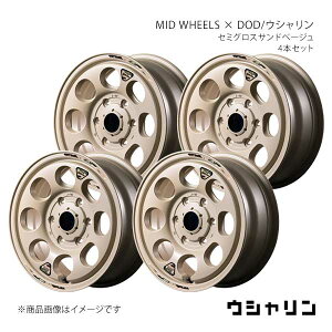 MID WHEELS×DOD/�E�V������ �n�C�G�[�X 200�n �A���~�z�C�[��4�{�Z�b�g�y15×6.0J 6-139.7 INSET33 SSB�zY26G5606D3330010×4