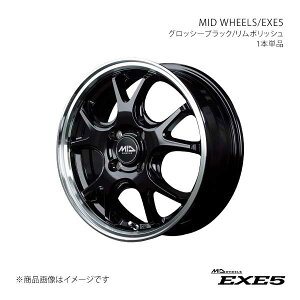 MID WHEELS/EXE5 Xy[VAJX^/Z MK42S A~zC[1{y15×4.5J 4-100 INSET45 BRPzL104545433450390