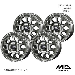 MID WHEELS/GAIA BRIG GuCS DA17W A~zC[4{Zbgy12×3.5B 4-100 INSET45 Vo[z
