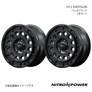 NITRO POWER/H12 SHOTGUN mA/HNV[ 90n A~zC[2{Zbgy16×7.0J 5-114.3 INSET40 oubNz
