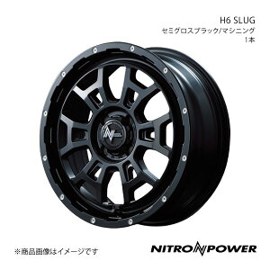 NITRO POWER/H6 SLUG [hX^[ NDn A~zC[1{y16×6.0J 4-100 INSET40 Z~OXubN/}VjOz