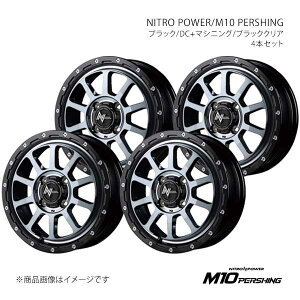 NITRO POWER/M10 PERSHING ^gt@NX LA650S/LA660S A~zC[4{Zbgy14×4.5J 4-100 INSET45 BMBzX166445433450300×4