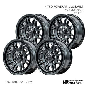 NITRO POWER/M16 ASSAULT nCG[X 200n A~zC[4{Zbgy16×6.5J 6-139.7 INSET38 SBKzK2396656D338SB00×4