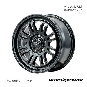 NITRO POWER/M16 ASSAULT WR-V DG5 A~zC[1{y17×7.0J 5-114.3 INSET42 Z~OXubNz