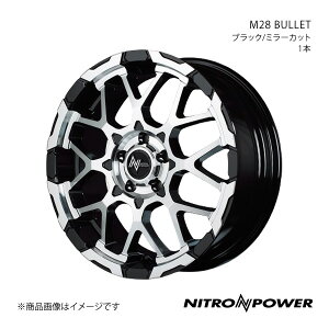 NITRO POWER/M28 BULLET CX-60 KHn A~zC[1{y18×7.0J 5-114.3 INSET35 ubN/~[Jbgz