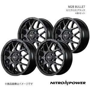 NITRO POWER/M28 BULLET VG^ 80n A~zC[4{Zbgy16×6.0J 4-100 INSET40 Z~OXubNz
