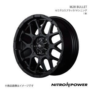 NITRO POWER/M28 BULLET FJN[U[ 15n A~zC[1{y20×8.5J 6-139.7 INSET20 Z~OXubN/}VjOz