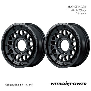 NITRO POWER/M29 STINGER Wj[VG 74n A~zC[2{Zbgy16×6.0J 5-139.7 INSET-5 oubNz