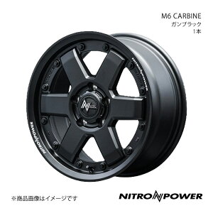 NITRO POWER/M6 CARBINE GNvXNX GKn A~zC[1{y17×7.0J 5-114.3 INSET42 KubNz