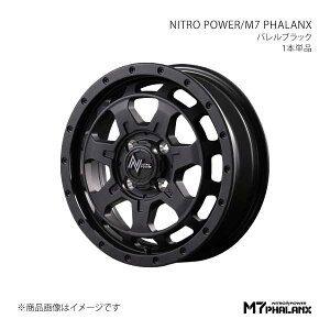 NITRO POWER/M7 PHALANX GuBS DA17W A~zC[1{y14×4.5J 4-100 INSET45 BBKzD70544543345BBK0