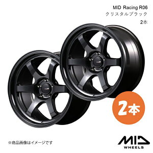 MID WHEELS/MID RACING R06 A~zC[ 2{Zbg y17×6.5J 6-139.7 INSET38 NX^ubNz