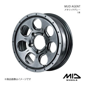 MID WHEELS/MUD AGENT Wj[ 23n A~zC[1{y16×5.5J 5-139.7 INSET22 ^bNO[z