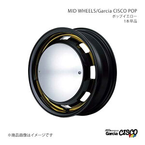 MID WHEELS/Garcia CISCO POP ^g/^gJX^ LA600S A~zC[1{y14×4.5J 4-100 INSET45 BVYzY26D445433450304