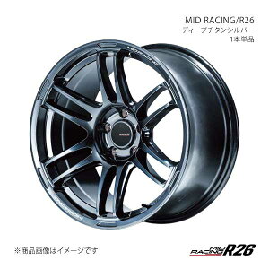 MID RACING/R26 WR-V DG5 A~zC[1{y17×7.0J 5-114.3 INSET48 DTSzX195770573480T00