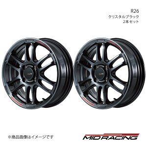 MID RACING/R26 EFCN LA700S/LA710S A~zC[2{Zbgy15×5.0J 4-100 INSET45 NX^ubNz