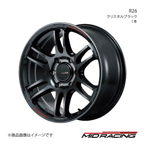 MID RACING/R26 nCG[X/WAXG[X 200n A~zC[1{y17×6.5J 6-139.7 INSET38 NX^ubNz