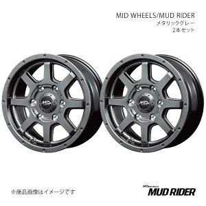 MID WHEELS/MUD RIDER �n�C�G�[�X 200�n �A���~�z�C�[��2�{�Z�b�g�y15×6.0J 6-139.7 INSET33 MGR�zV9855606D333MG0N×2