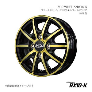 MID WHEELS/RX10-K �A���~�z�C�[��1�{�y12×3.50B 4-100 INSET42 BPY�zMID WHEELS/RX10-K X15E23543342YGO0×1