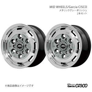 MID WHEELS/Garcia CISCO FJ�N���[�U�[ GSJ15W �A���~�z�C�[��2�{�Z�b�g�y17×8.0J 6-139.7 INSET20 MGP�zY2607806D320MG10×2