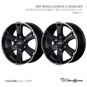 MID WHEELS/GARCIA SS REVOLVER �n�C�G�[�X 200�n �A���~�z�C�[��2�{�Z�b�g�y16×6.5J 6-139.7 INSET38 SBF�zF5726656D3380390×2
