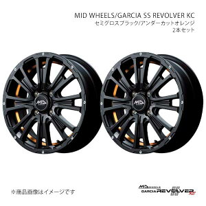 MID WHEELS/GARCIA SS REVOLVER KC N-WGN/JX^ JH1/2 A~zC[2{Zbgy14×4.5J 4-100 INSET45 SBOzL179445433450330×2