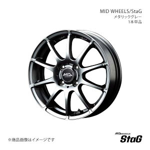 MID WHEELS/X^bO A~zC[1{y16×6.0J 4-100 INSET43 MGRzMID WHEELS/StaG S766660433430A1N×1