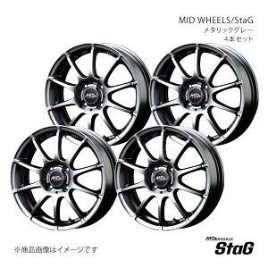 MID WHEELS/StaG m[g 13n A~zC[4{Zbgy15×5.5J 4-100 INSET50 MGRzS766555433500A1N×4