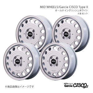 MID WHEELS/Garcia CISCO TypeII N-WGN/JX^ JH1/2 A~zC[4{Zbgy14×4.5J 4-100 INSET45 EWHzD70644543345OWH0×4