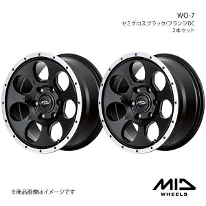 MID WHEELS/WO-7 nCG[X/WAXG[X 200n A~zC[2{Zbgy15×6.0J 6-139.7 INSET33 Z~OXubN/tWDCz