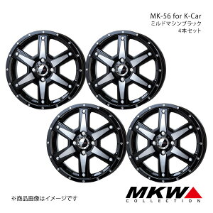 MKW MK-56 fJ~j(4WD) B3n A~zC[4{Zbgy15×4.5J 4-100 +45 ~h}VubNzTRISTAR gCX^[