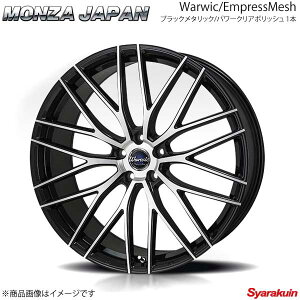MONZA JAPAN Warwic/EmpressMesh �z�C�[��1�{ �A���t�@�[�h/���F���t�@�C�A 30�n�y22×9.0J 5-114.3 INSET40 �u���b�N���^���b�N/�p���[�N���A�|���b�V���z