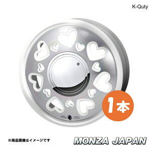 MONZA JAPAN K-Quty ���[�N�X ML21S �z�C�[�� 1�{�y15×4.5J 4-100 INSET43 WH�z�P�[�L���[�e�B QT-02