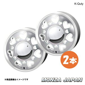 MONZA JAPAN K-Quty �p���b�g/�p���b�g SW MK21S �z�C�[�� 2�{�y14×4.5J 4-100 INSET43 WH�z�P�[�L���[�e�B QT-01×2