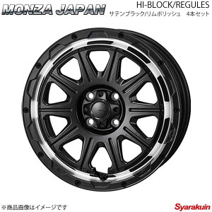 MONZA JAPAN HI-BLOCK/REGULES zC[4{ fJDF5 CV^ 2007/01`2019/02y17×7.5J 5-114.3 INSET41 TeubN/|bVz
